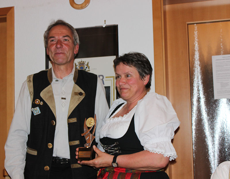Irmgard Lembeck (Gewinnerin des Marianne-Lorenz-Pokals)