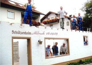 Abbruch altes Schützenheim - Foto 1 von 4
