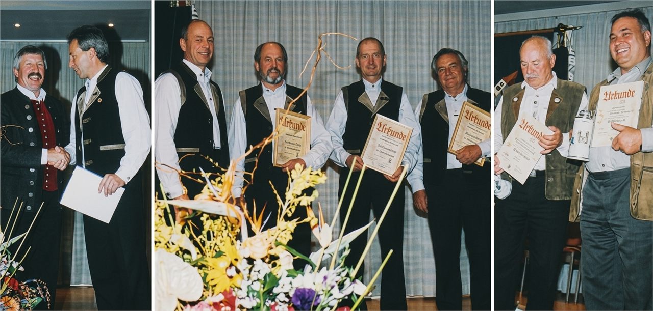 Ehrungen beim Festakt am 29.03.2003
