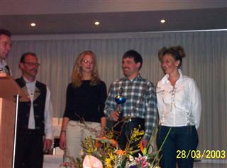 Preisverteilung 28.03.2003 Festscheibe - Foto 11 von 14